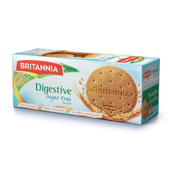 BRITTANIA DIGESTIVE SUGAR FREE BISCUIT 200GM  1*24
