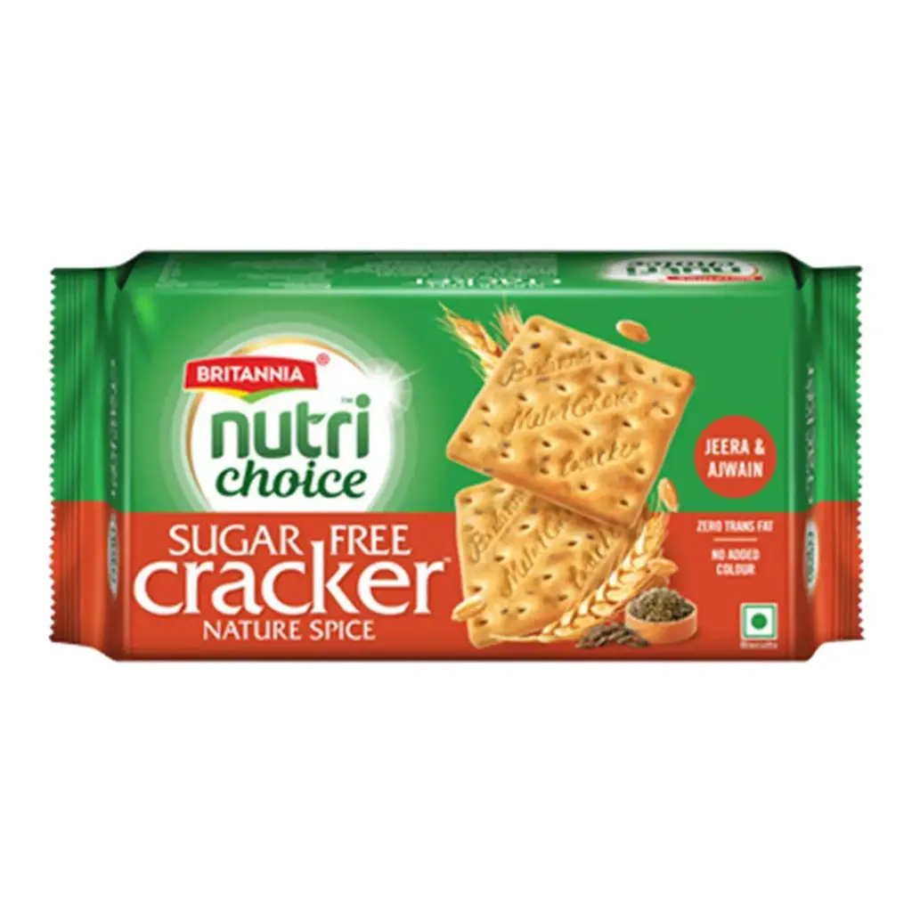 DIGESTIVE NUTRI CHOICE SUGAR FREE CRACKER 300GM  1*24